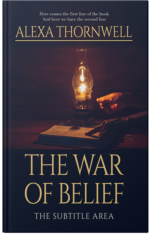 Front view of Custom & Premade Historical Book Cover - Mirage #35903 | BookCoverZone*