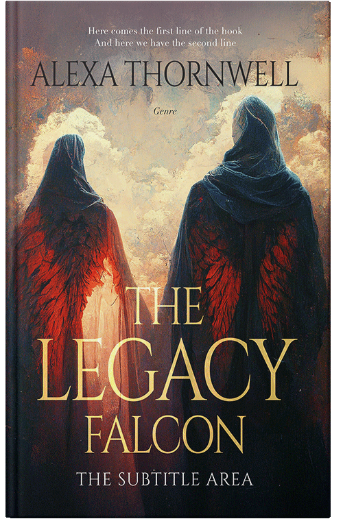 Front view of Custom & Premade Fantasy Book Cover - Calico #35908 | BookCoverZone*