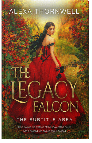 Premade Book Cover Cafe Royale