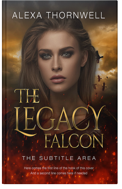 Front view of Custom & Premade Fantasy Book Cover - Coffee Bean #35926 | BookCoverZone*