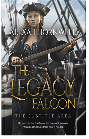 Premade Book Cover Ash