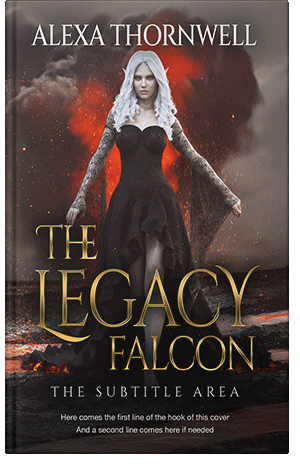 Premade Book Cover Cocoa Brown