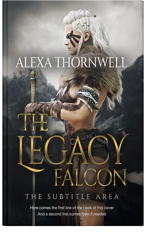 Front view of Custom & Premade Fantasy Book Cover - Sisal #35930 | BookCoverZone*