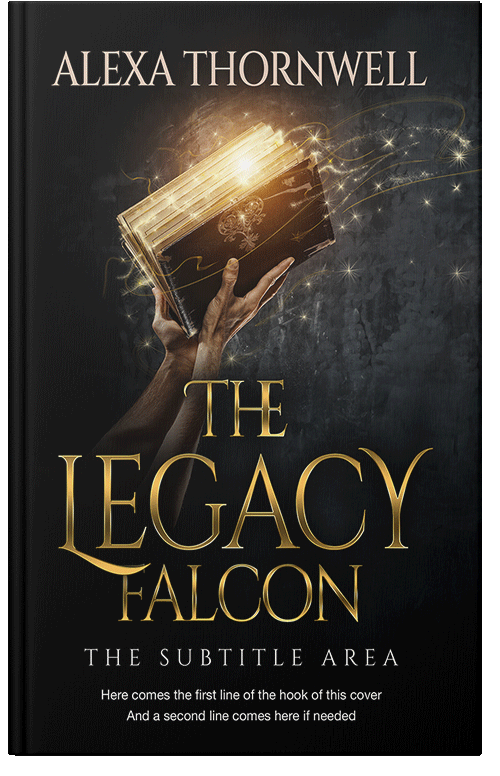 Front view of Custom & Premade Fantasy Book Cover - Cod Gray #35936 | BookCoverZone*