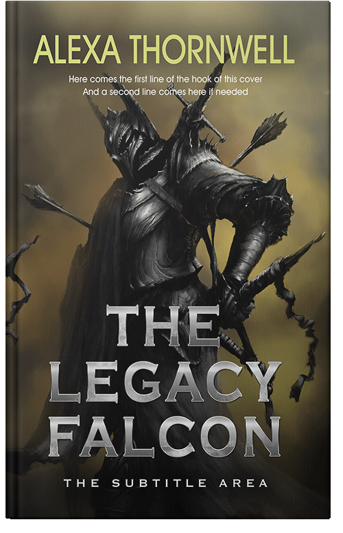 Front view of Custom & Premade Fantasy Book Cover - Zeus #35942 | BookCoverZone*