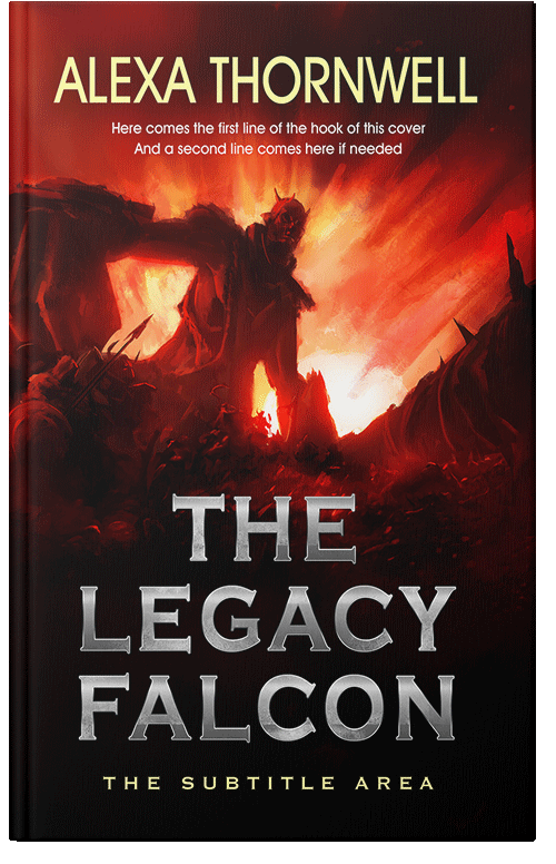 Front view of Custom & Premade Fantasy Book Cover - Terracotta #35946 | BookCoverZone*