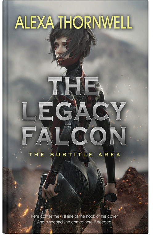 Front view of Custom & Premade Science Fiction Book Cover - Masala #35949 | BookCoverZone*