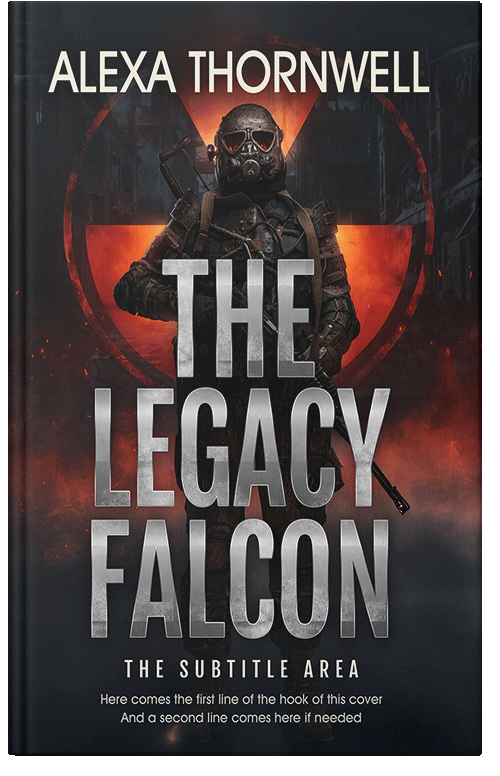 Front view of Custom & Premade Apocalyptica Book Cover - Quicksand #35958 | BookCoverZone*