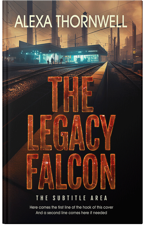 Front view of Custom & Premade Mystery & Thriller & Suspense Book Cover - Antique Brass #35966 | BookCoverZone*