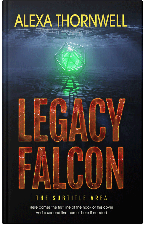 Front view of Custom & Premade Science Fiction Book Cover - Mirage #35970 | BookCoverZone*