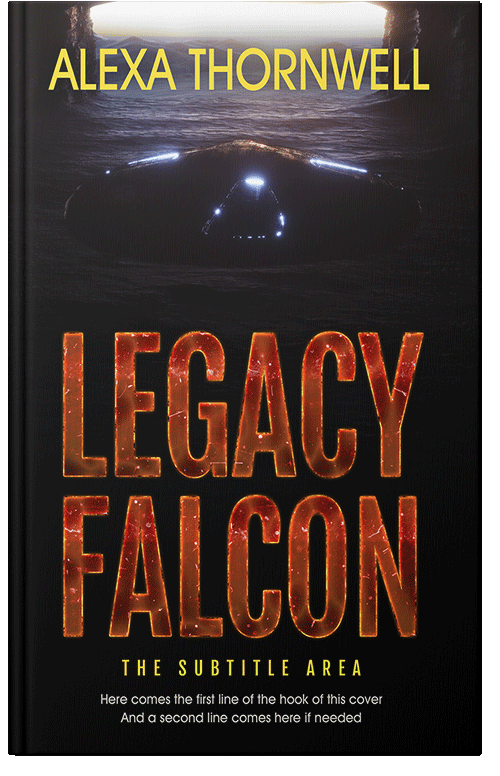 Front view of Custom & Premade Science Fiction Book Cover - Brown Rust #35971 | BookCoverZone*