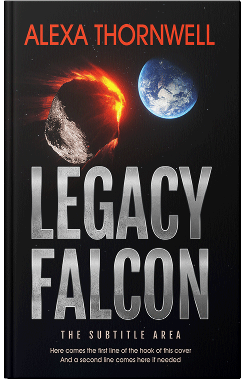 Front view of Custom & Premade Science Fiction Book Cover - Cod Gray #35972 | BookCoverZone*