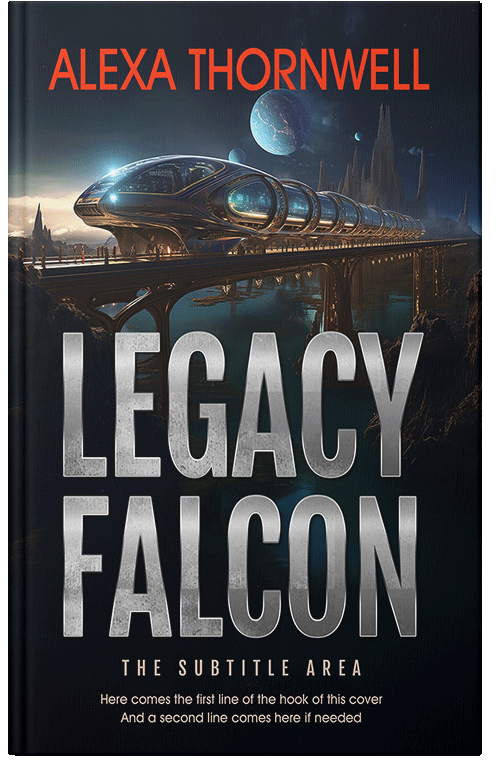 Front view of Custom & Premade Science Fiction Book Cover - Silk #35973 | BookCoverZone*