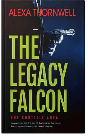 Premade Book Cover Ebony