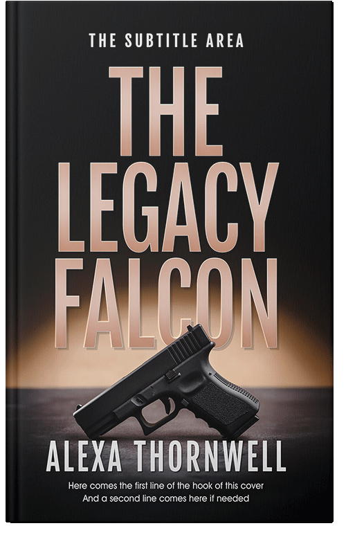 Front view of Custom & Premade Mystery & Thriller & Suspense Book Cover - Cod Gray #35986 | BookCoverZone*