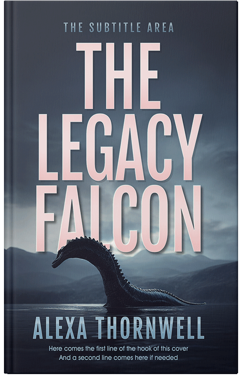 Front view of Custom & Premade Action & Adventure Book Cover - Ebony Clay #35996 | BookCoverZone*