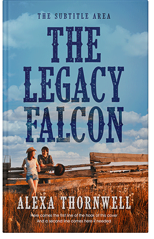 Premade Book Cover Glacier