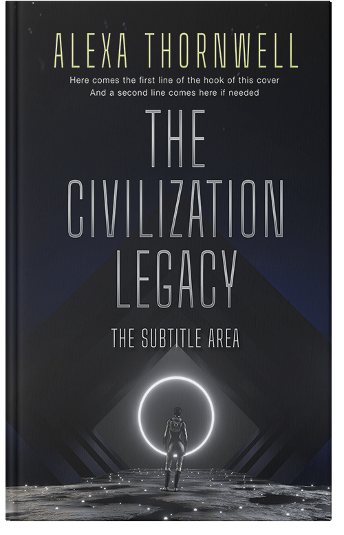 Front view of Custom & Premade Science Fiction Book Cover - Woodsmoke #36026 | BookCoverZone*