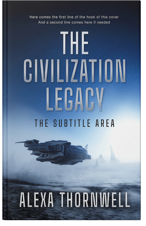 Front view of Custom & Premade Science Fiction Book Cover - Botticelli #36028 | BookCoverZone*