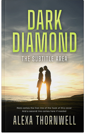 Premade Book Cover Fall Green