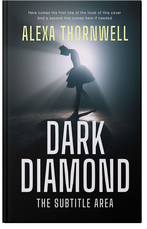 Front view of Custom & Premade Literary Fiction Book Cover - Bon Jour #36041 | BookCoverZone*