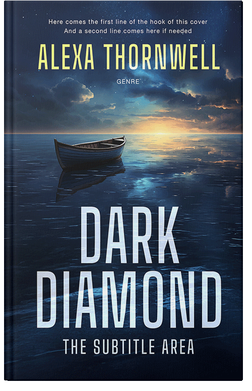 Front view of Custom & Premade Mystery & Thriller & Suspense Book Cover - Big Stone #36042 | BookCoverZone*