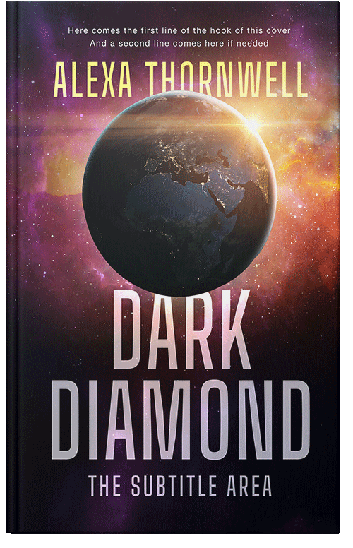 Front view of Custom & Premade Science Fiction Book Cover - Cameo #36044 | BookCoverZone*