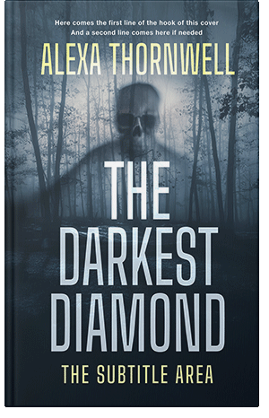 Premade Book Cover Pickled Bluewood