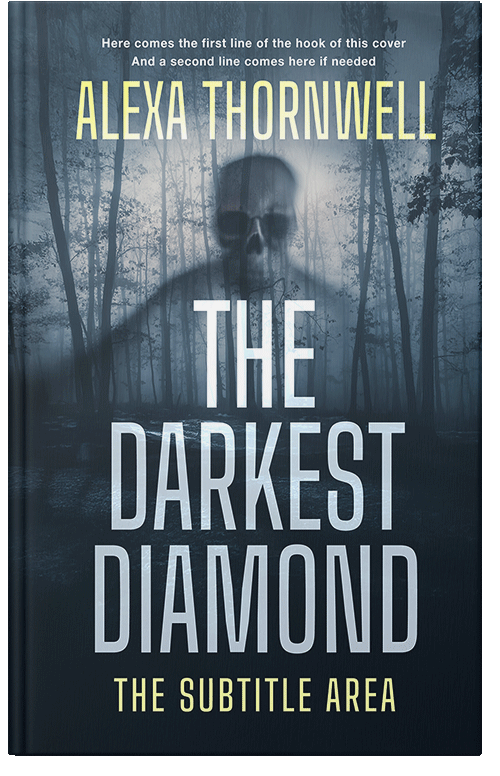 Front view of Custom & Premade Horror Book Cover - Pickled Bluewood #36054 | BookCoverZone*