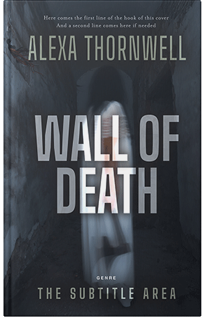 Premade Book Cover Shark