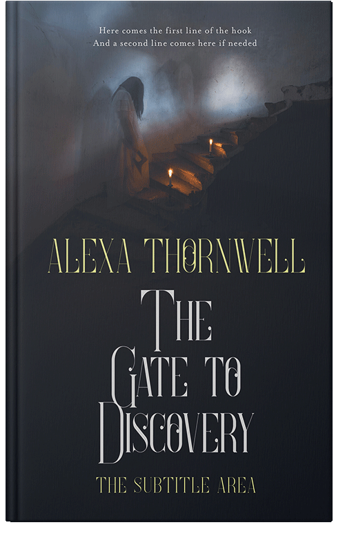 Front view of Premade Horror Book Cover - Shark #36069 | BookCoverZone