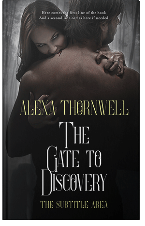 Premade Book Cover Cod Gray