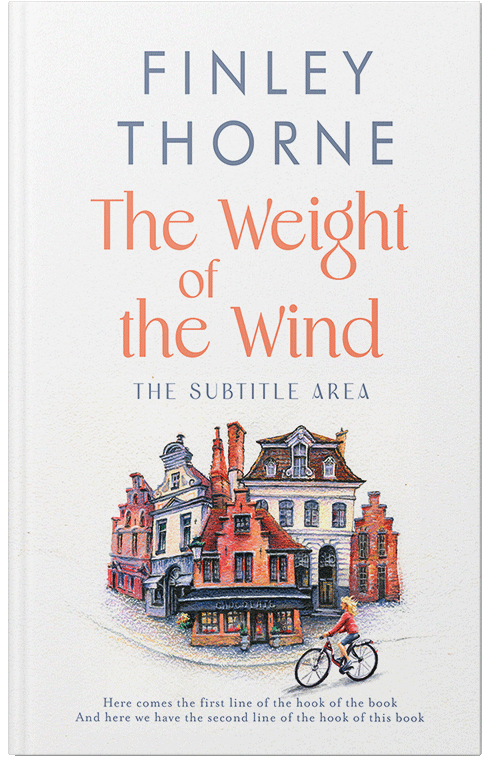 Front view of Custom & Premade Literary Fiction Book Cover - Trout #36074 | BookCoverZone*