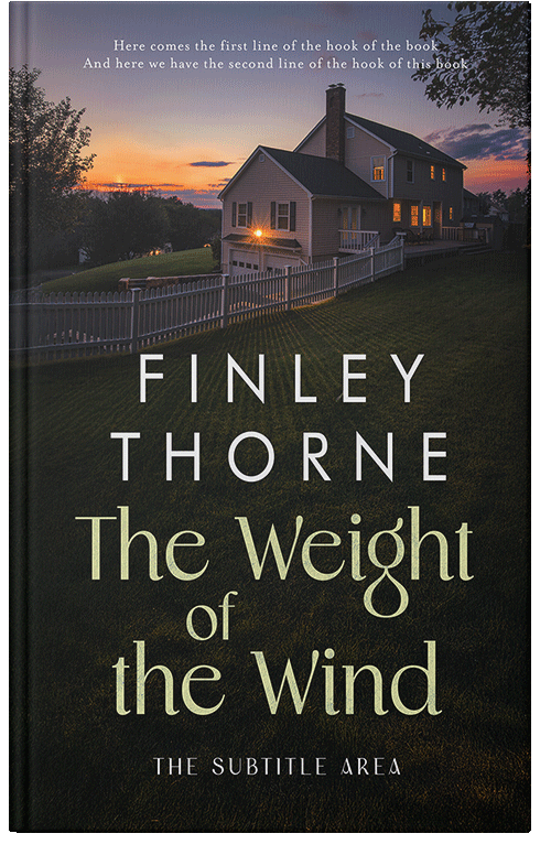 Front view of Custom & Premade Mystery & Thriller & Suspense Book Cover - Log Cabin #36077 | BookCoverZone*