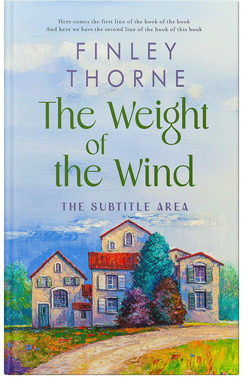 Front view of Custom & Premade Literary Fiction Book Cover - Geyser #36080 | BookCoverZone*