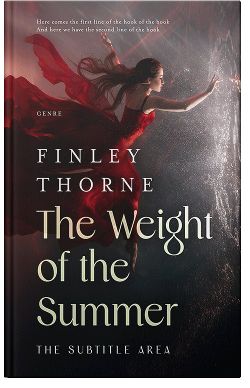 Front view of Custom & Premade Fantasy Book Cover - Cocoa Brown #36096 | BookCoverZone*