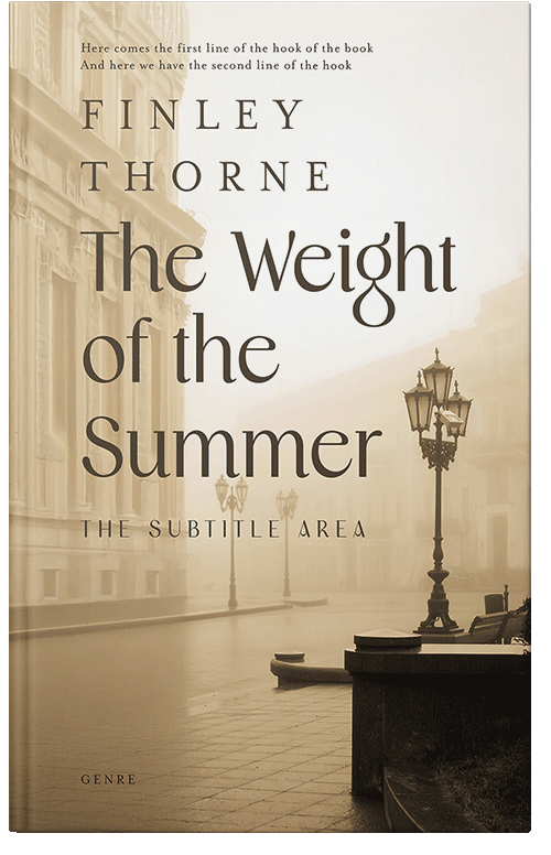 Front view of Custom & Premade Historical Book Cover - Sorrell Brown #36098 | BookCoverZone*