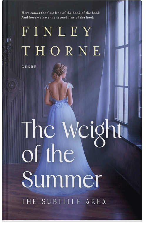 Front view of Custom & Premade Romance Book Cover - Charade #36099 | BookCoverZone*