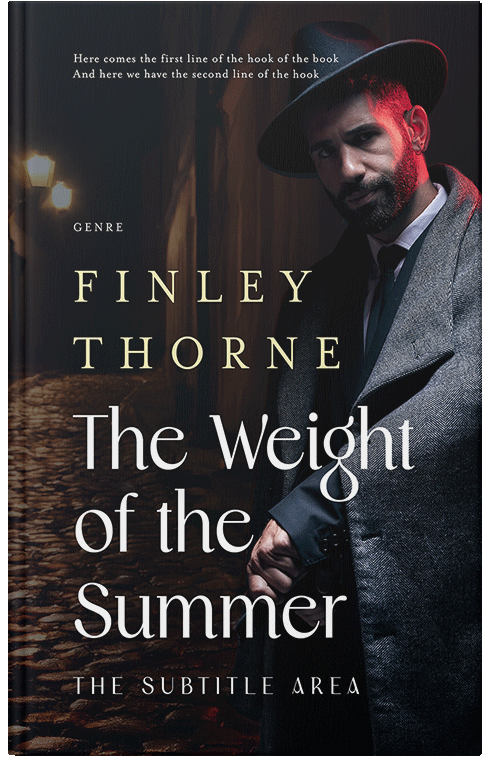 Front view of Custom & Premade Mystery & Thriller & Suspense Book Cover - Woodsmoke #36101 | BookCoverZone*