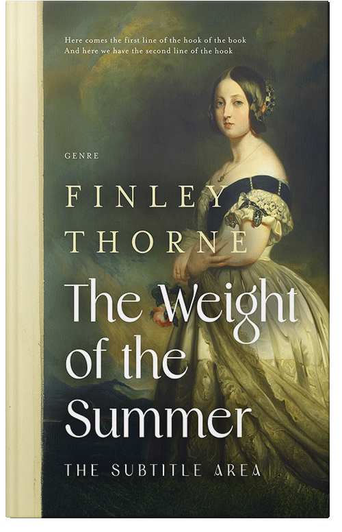 Front view of Custom & Premade Historical Book Cover - Kelp #36104 | BookCoverZone*