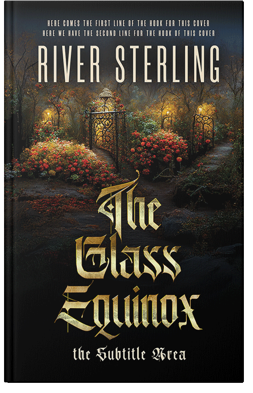 Front view of Custom & Premade Fantasy Book Cover - Tan #36109 | BookCoverZone*