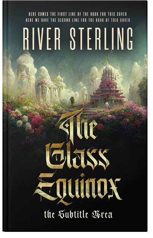 Front view of Custom & Premade Fantasy Book Cover - Log Cabin #36110 | BookCoverZone*