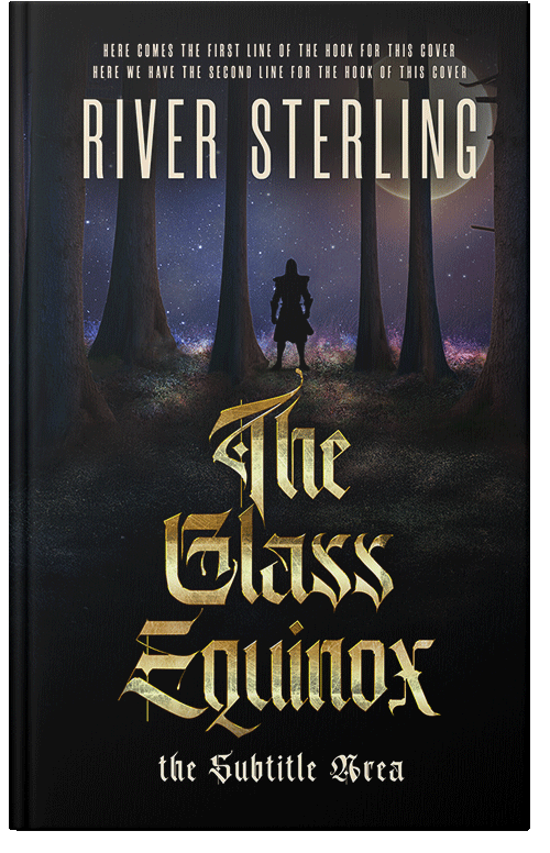 Front view of Custom & Premade Fantasy Book Cover - Woodsmoke #36111 | BookCoverZone*