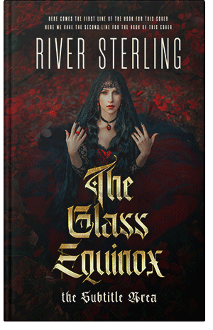 Premade Book Cover Night Rider