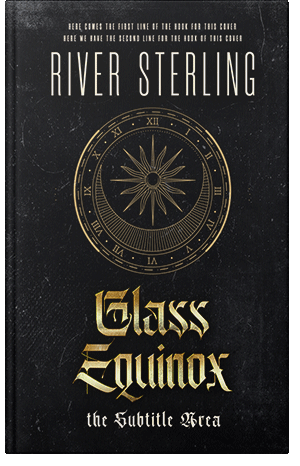 Premade Book Cover Woodsmoke