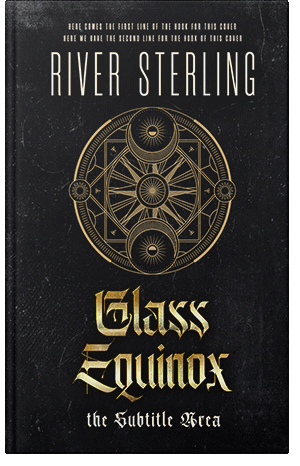 Premade Book Cover Woodsmoke