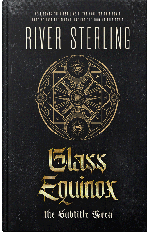 Front view of Custom & Premade Fantasy Book Cover - Woodsmoke #36120 | BookCoverZone*