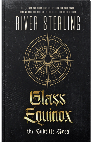 Premade Book Cover Woodsmoke