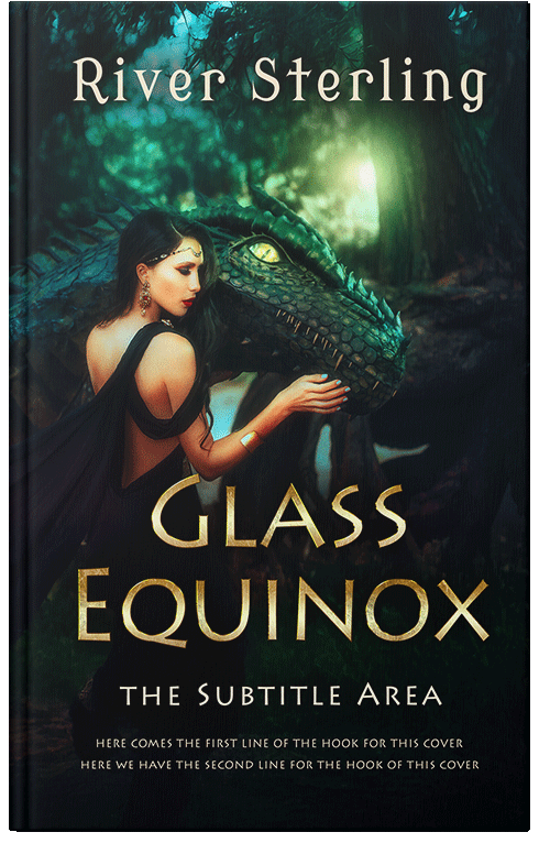 Front view of Custom & Premade Fantasy Book Cover - Aztec #36127 | BookCoverZone*