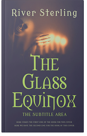 Premade Book Cover Gun Powder